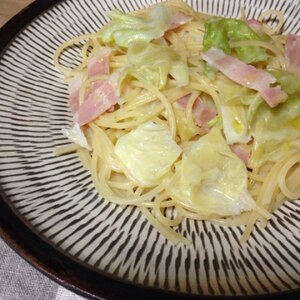 【お手伝いレシピ】鍋ひとつで♪簡単クリームパスタ